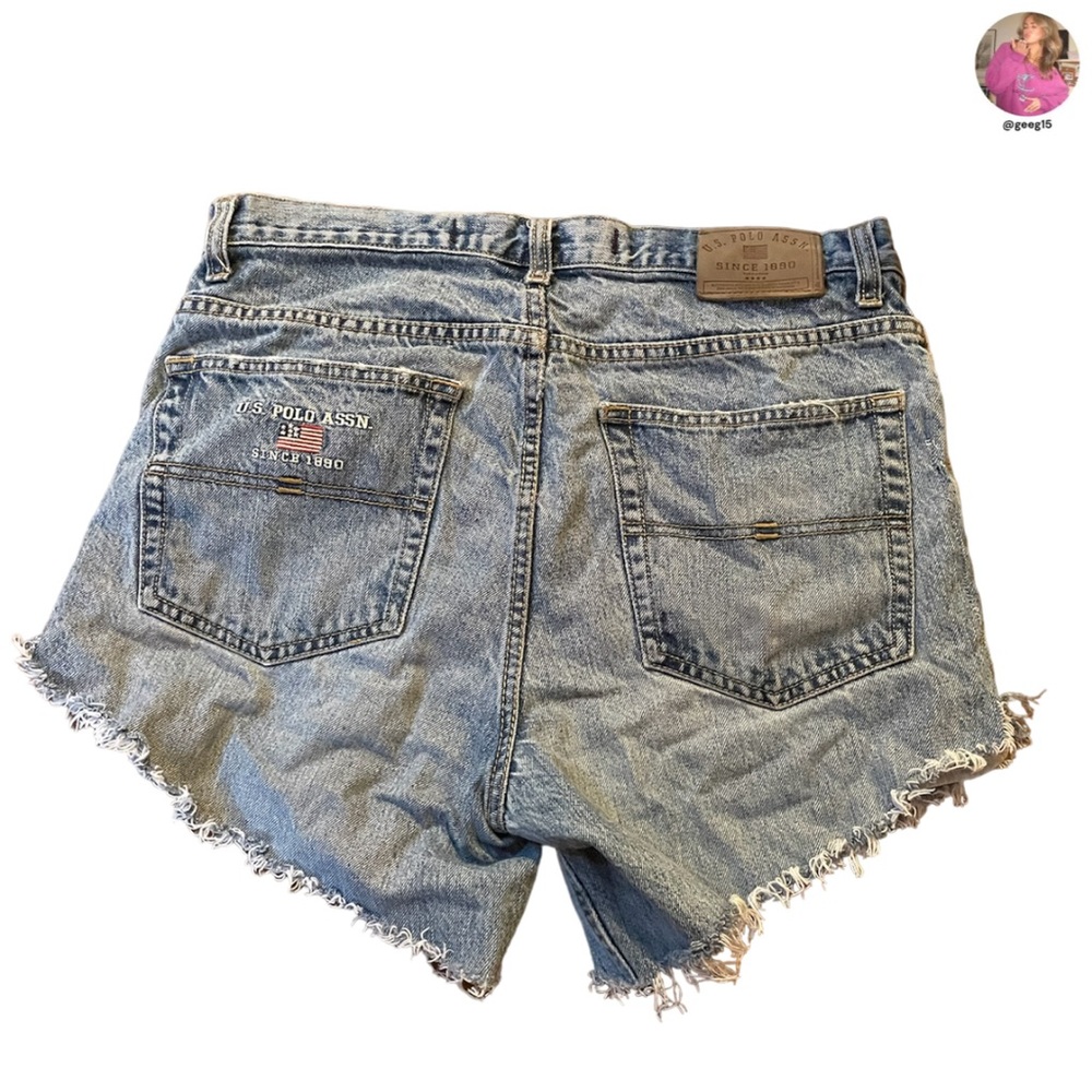 US Polo Assn denim shorts